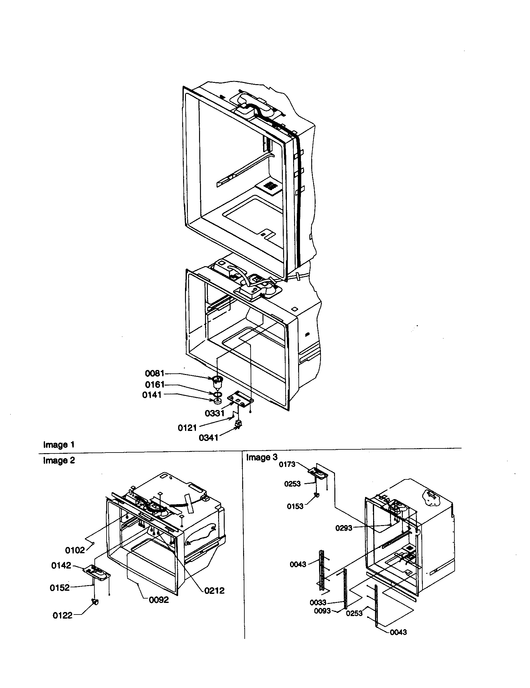 Kenmore 59669142990 light switches and drain funnel diagram