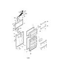 Kenmore 25379801990 door diagram