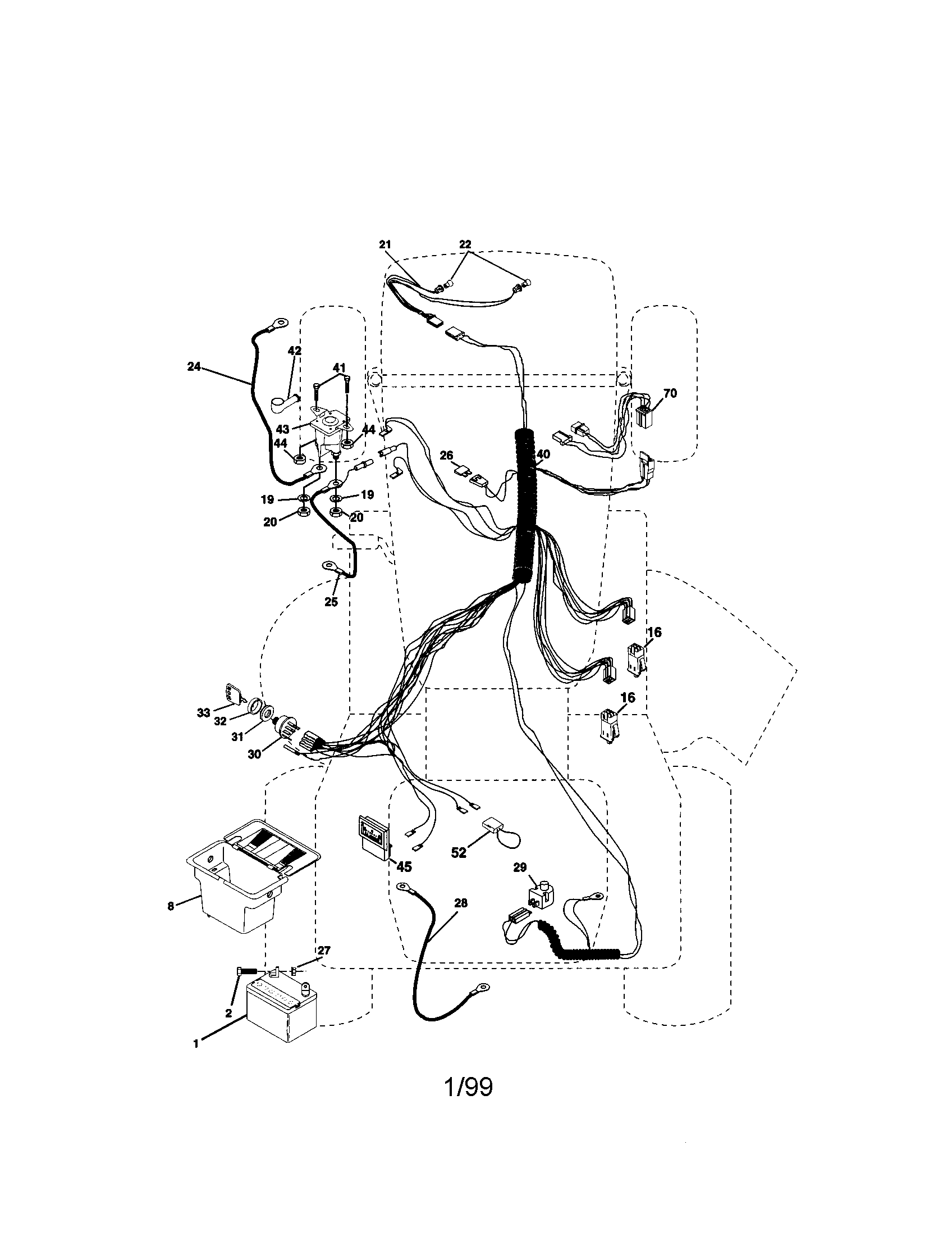 Craftsman 917270660 electrical diagram