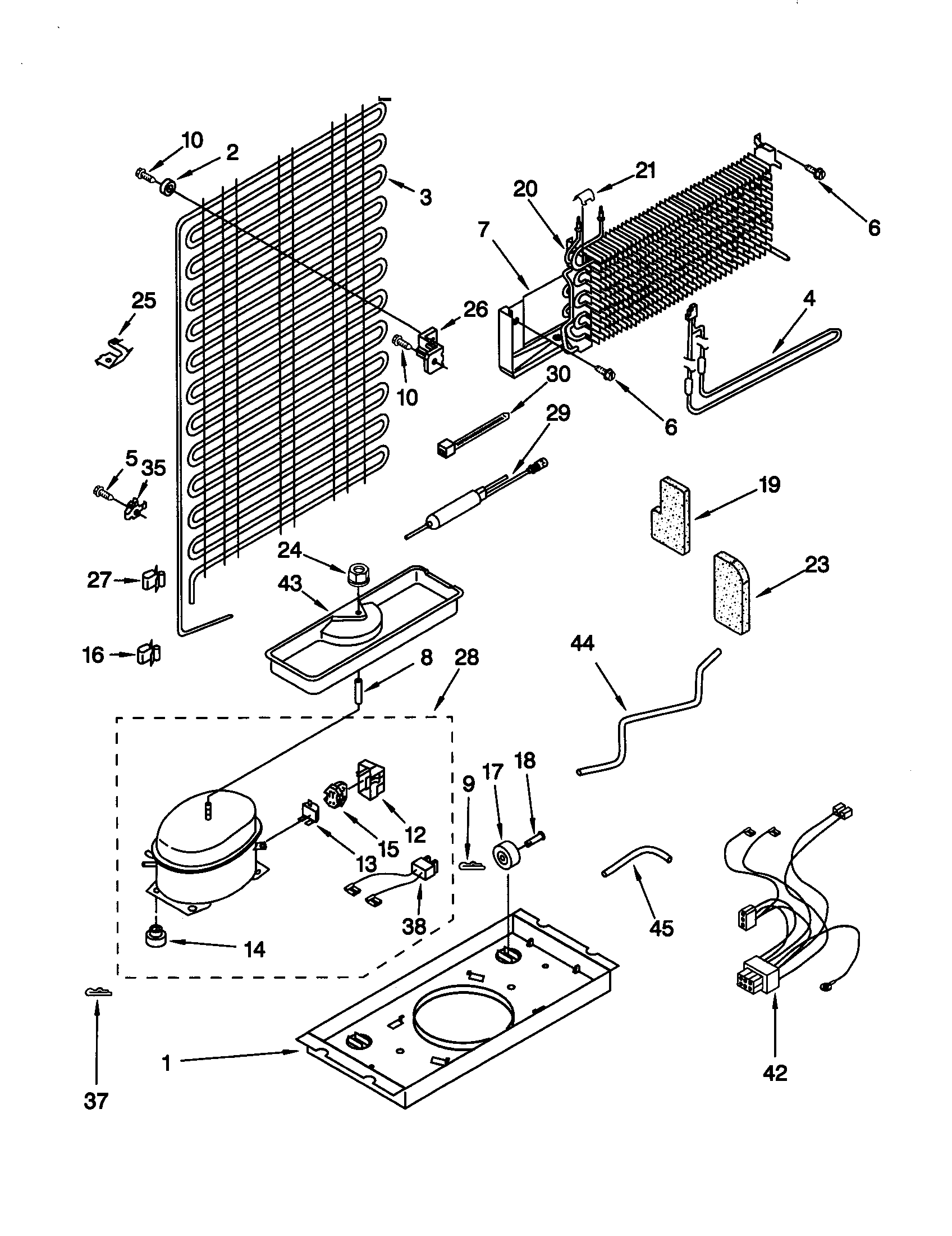 Whirlpool ET16CKXHN00 unit diagram