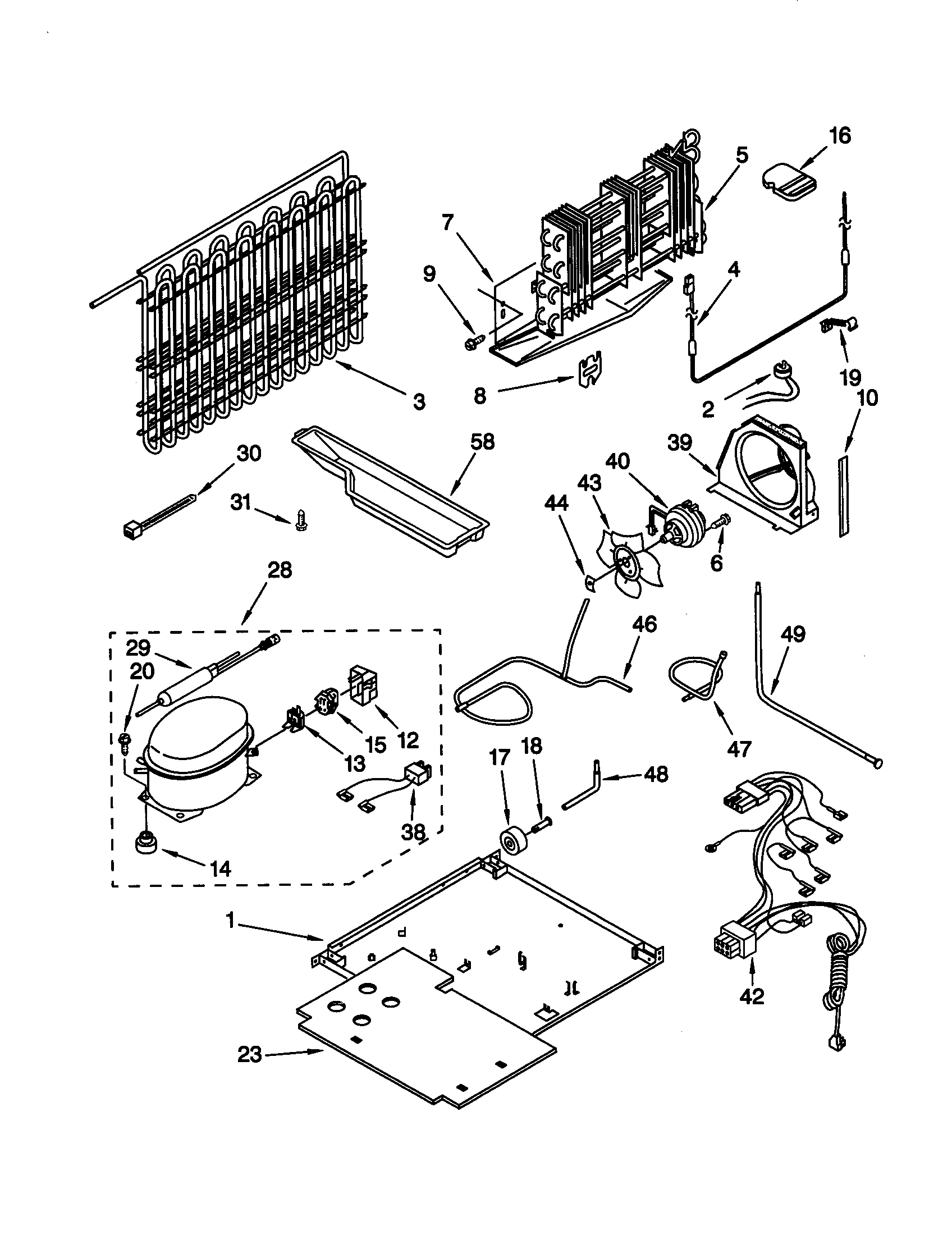 Whirlpool GT19DKXGB02 unit diagram