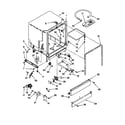 Whirlpool DU840DWGZ1 tub assembly diagram