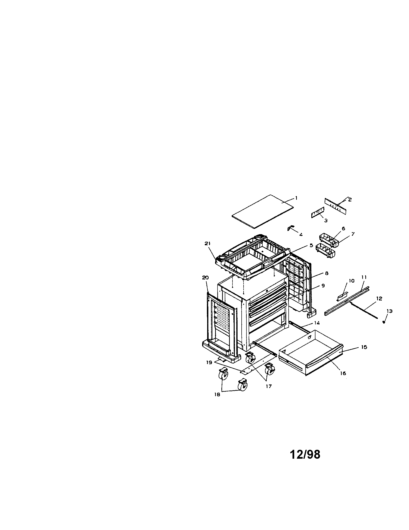 Craftsman 706655950 project center diagram