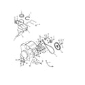 Ariens 938011-000101 AND UP engine and drive diagram