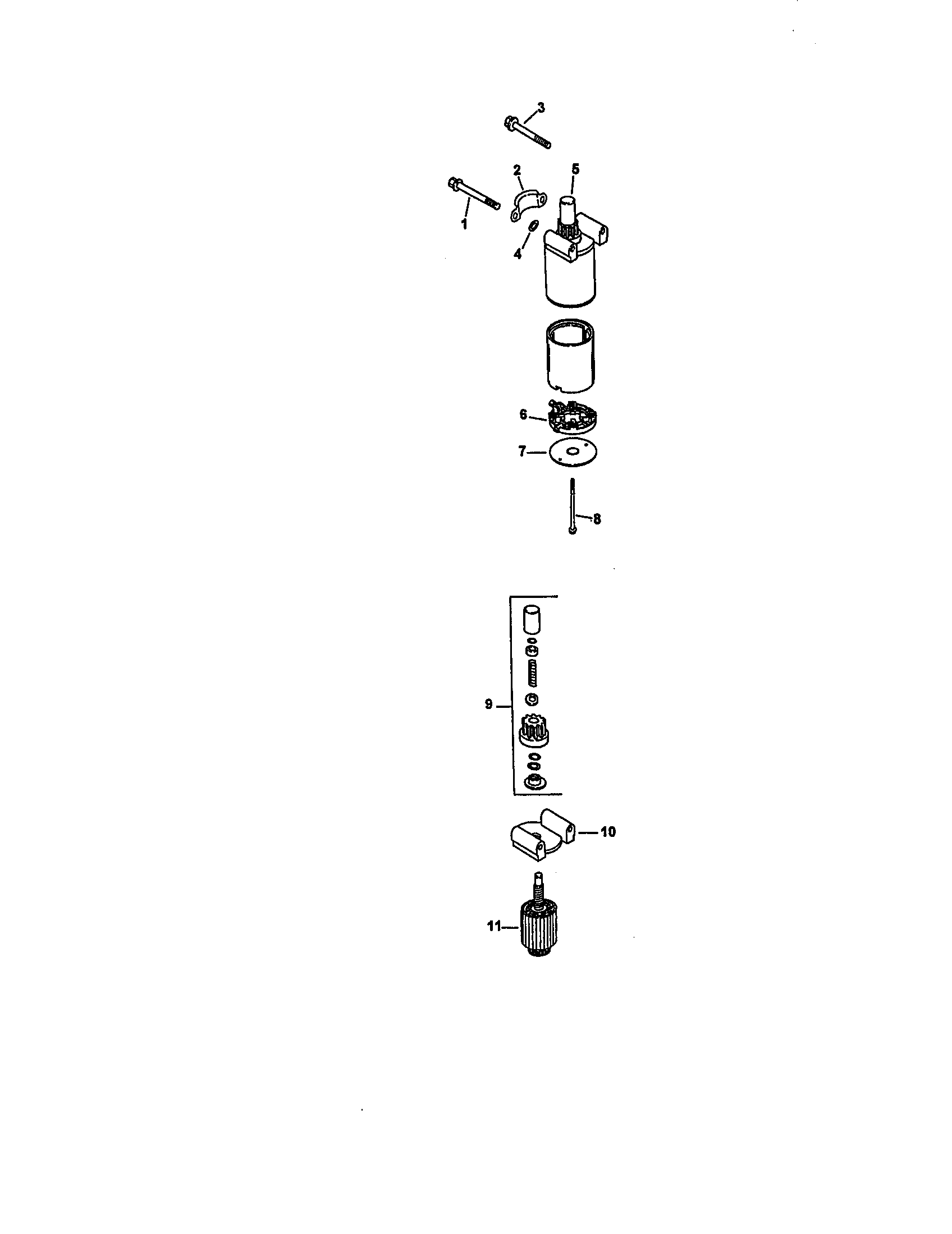 Craftsman 917273011 starting system diagram
