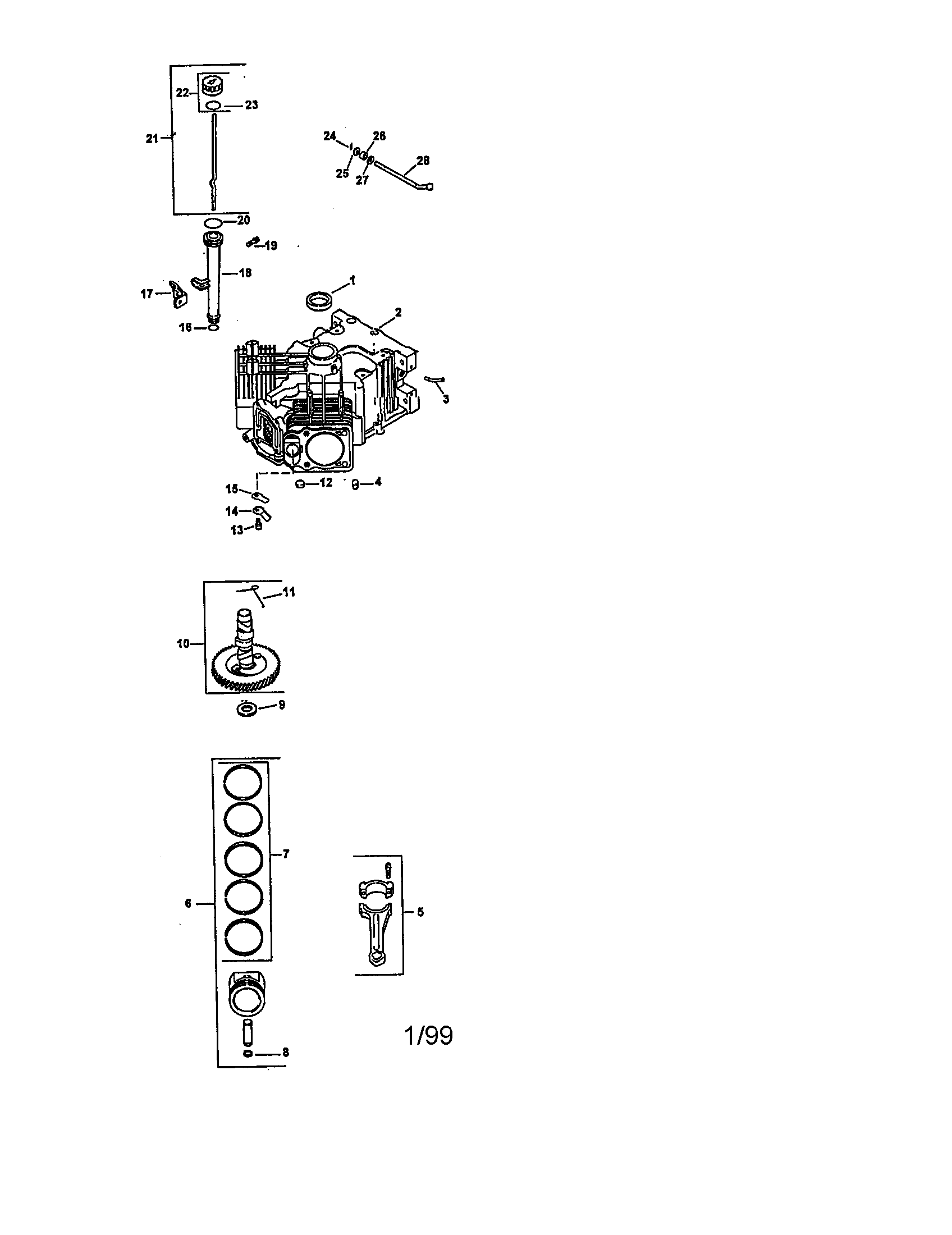 Craftsman 917273110 crankcase diagram