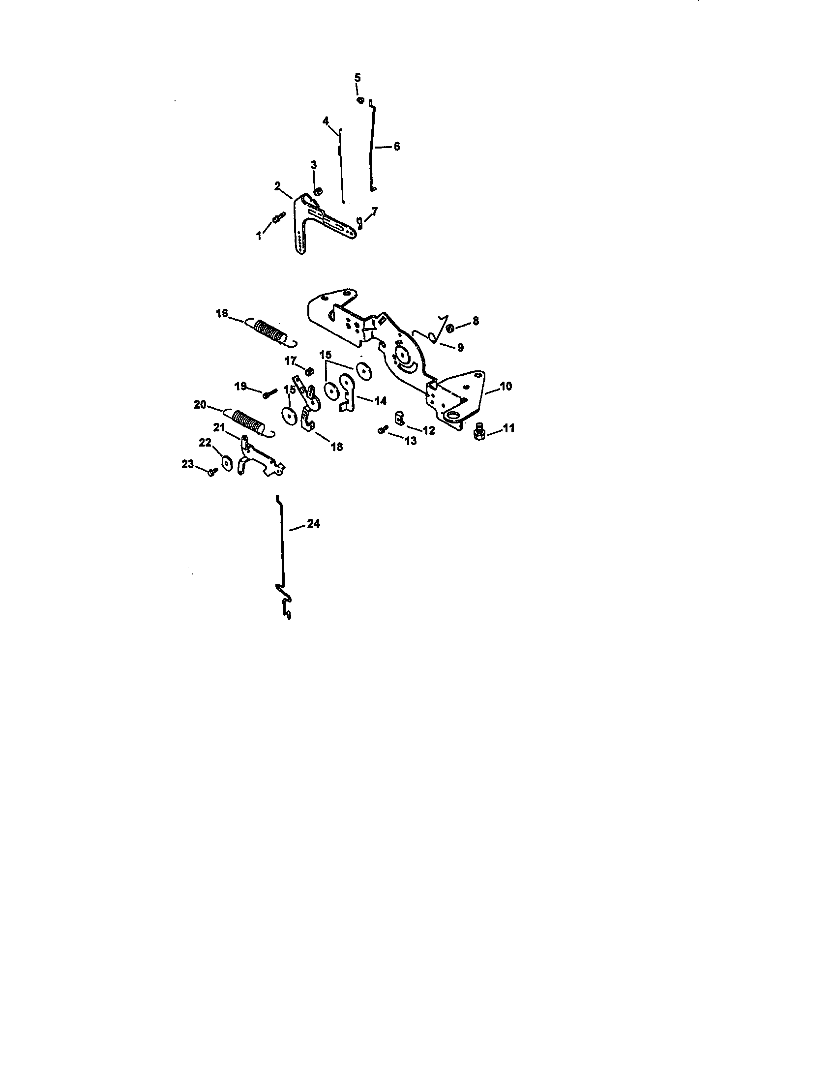 Craftsman 917273110 engine controls diagram