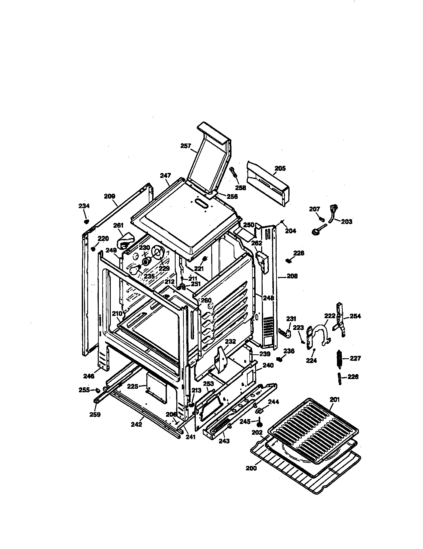 Kenmore 36275291790 body parts diagram