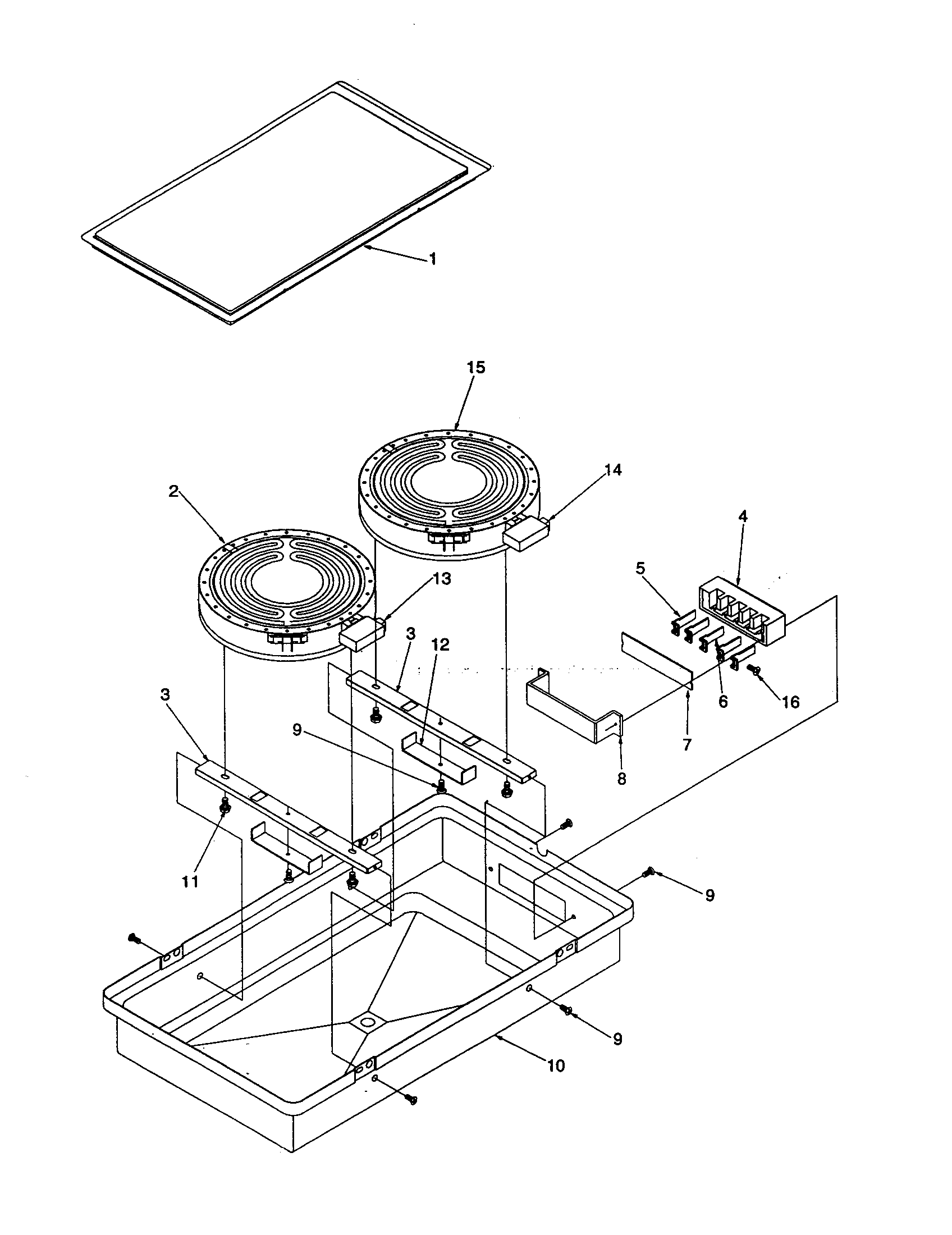 Amana AKES3060E-P1131752NE cc12hr*1(quartz halogen) diagram