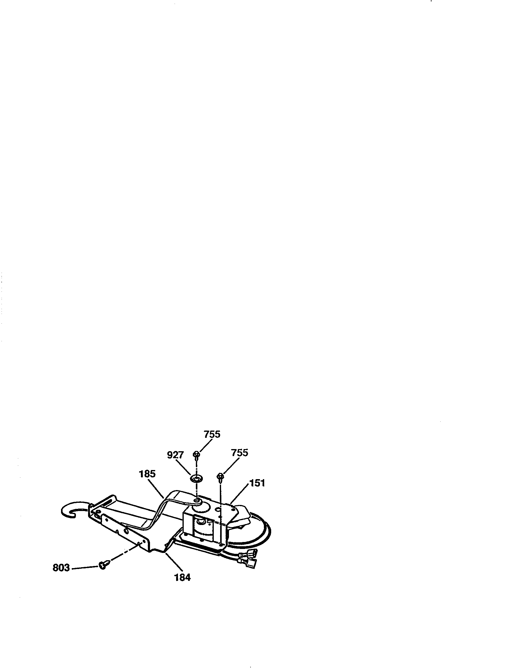 Kenmore 91148069690 door lock diagram