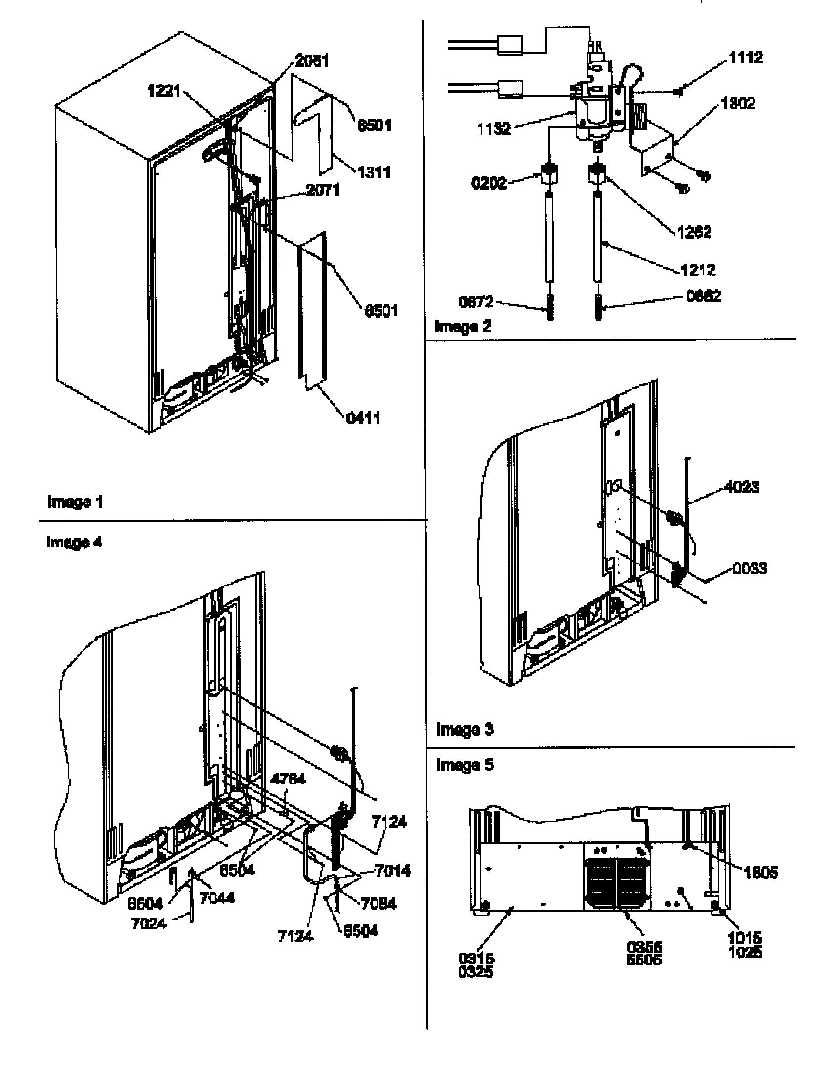Amana SCD25TW-P1190426WW cabinet back diagram