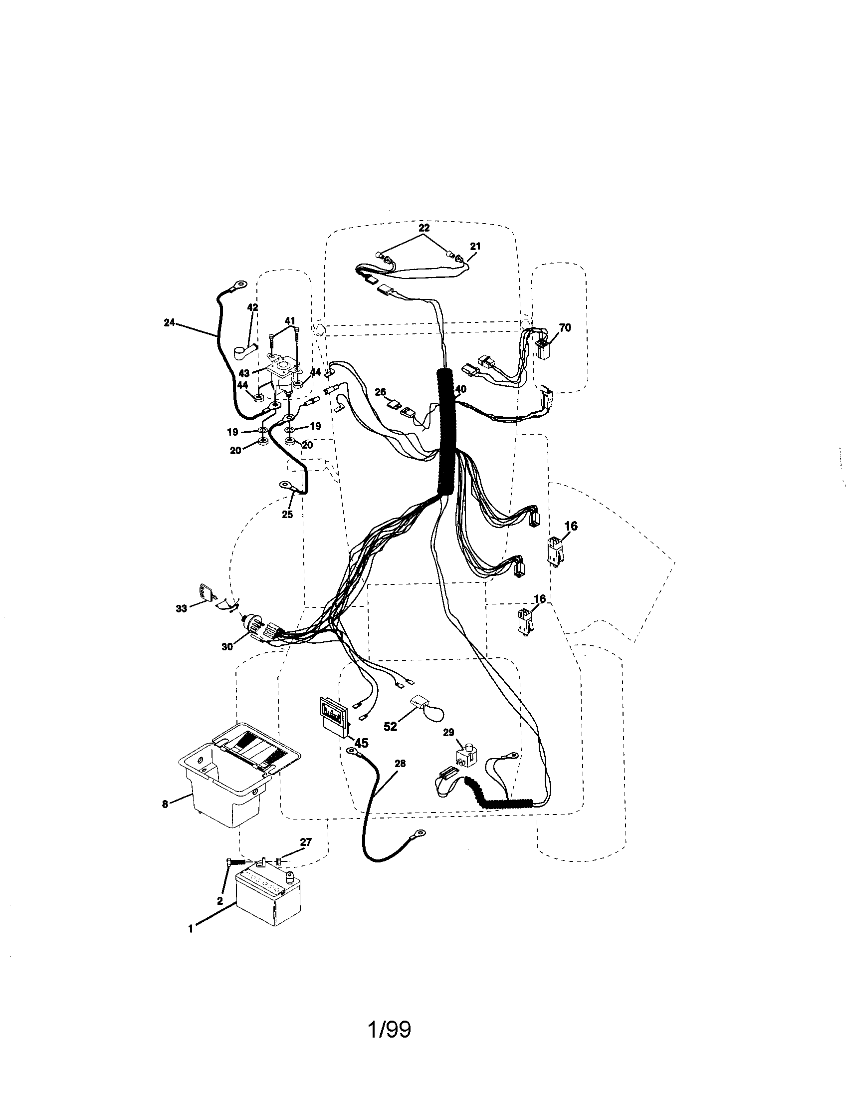 Craftsman 917270513 electrical diagram