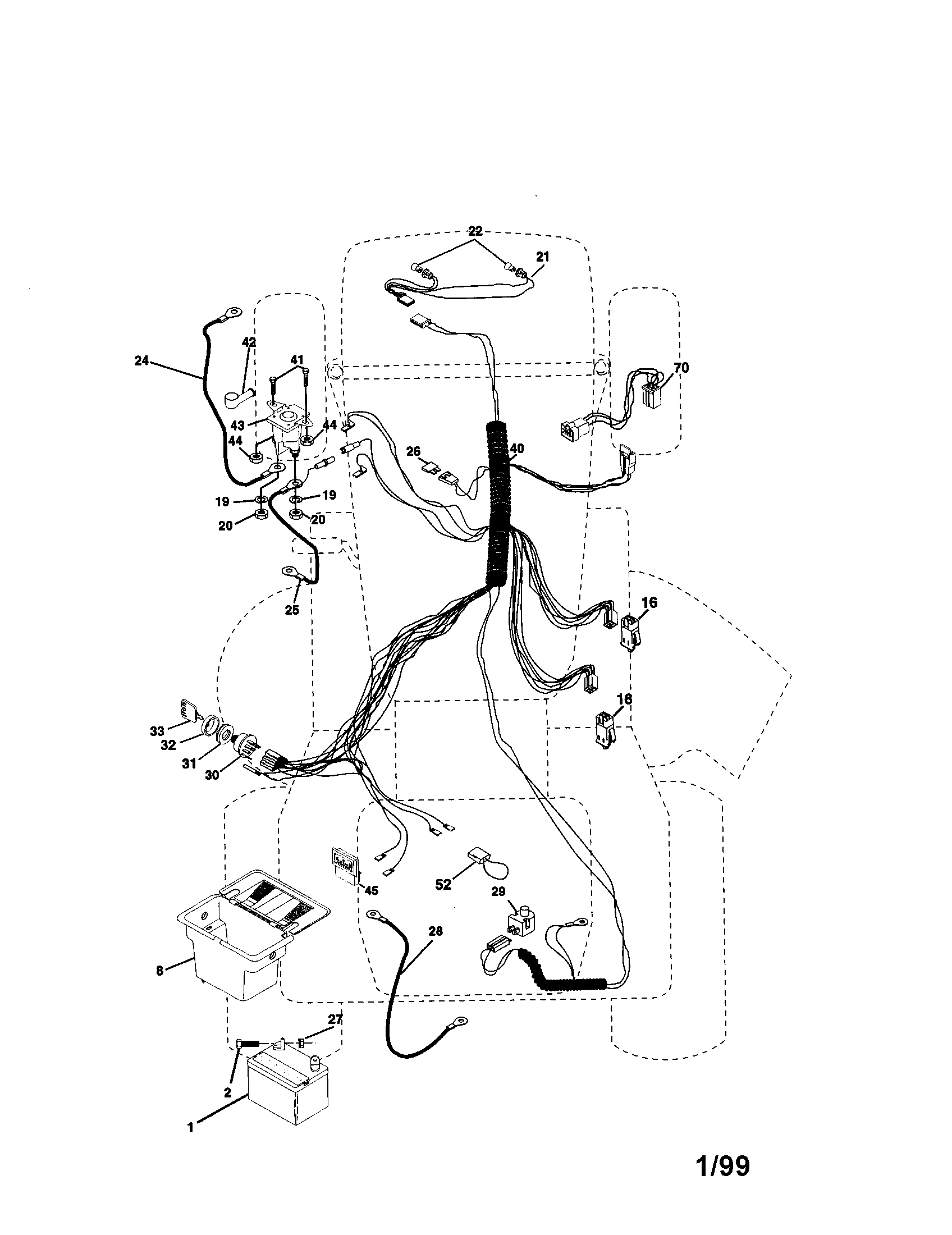 Craftsman 917271100 electrical diagram