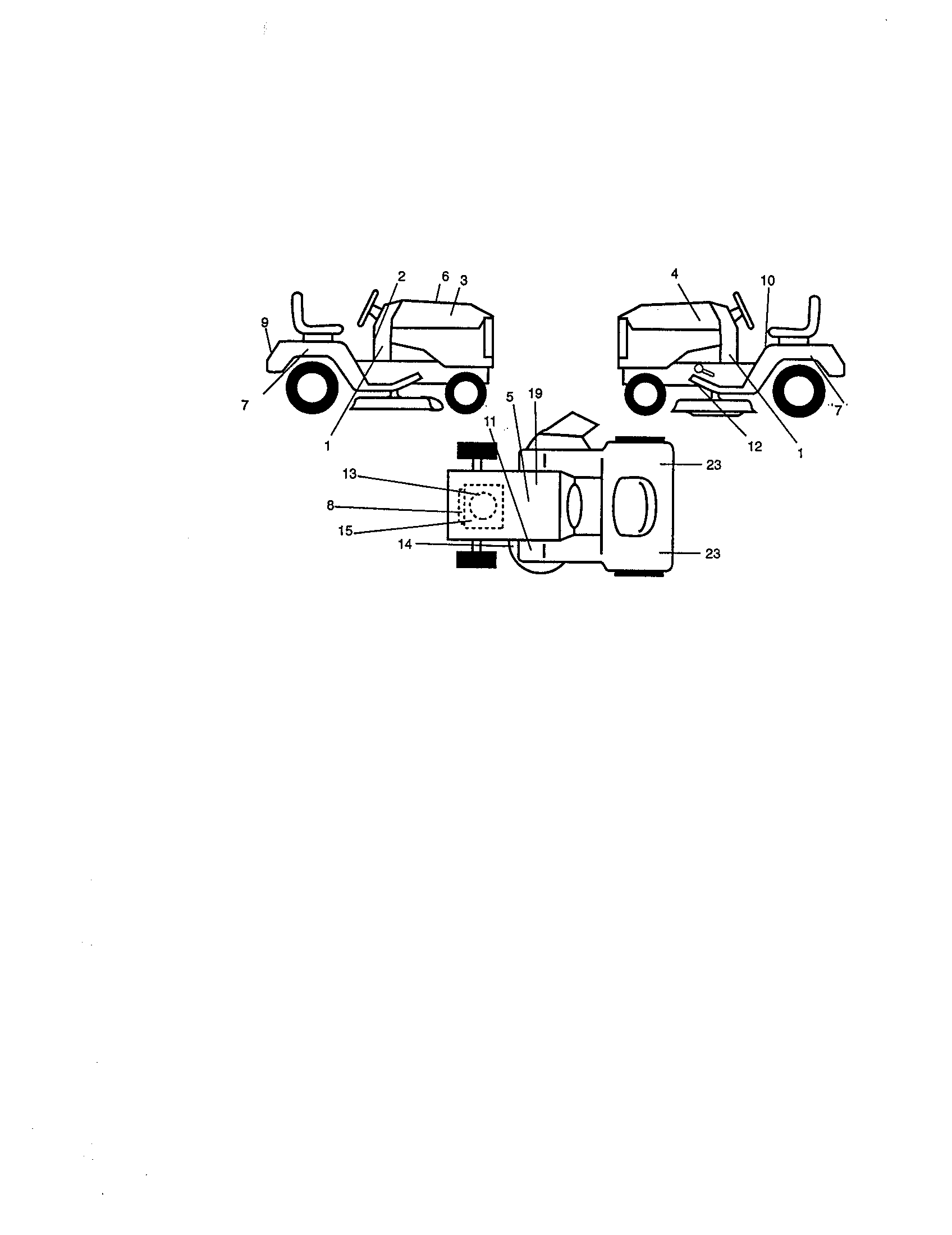 Craftsman 917273050 decals diagram