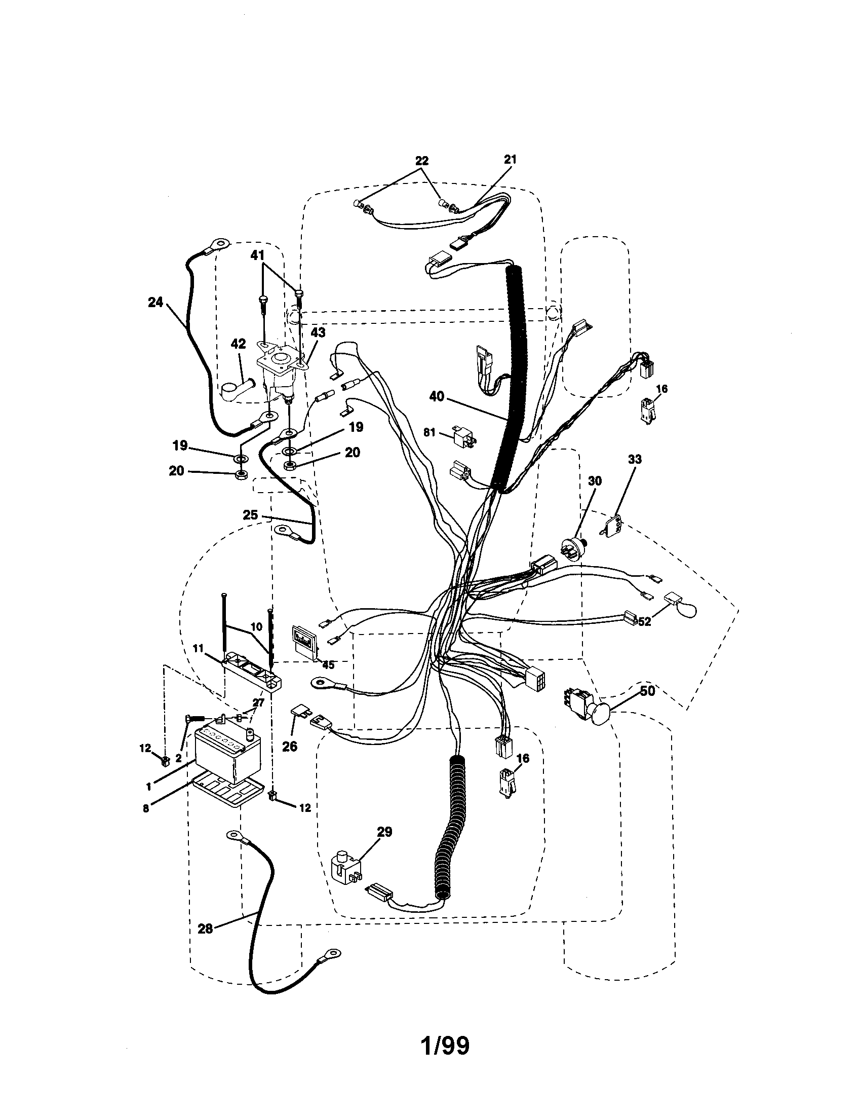 Craftsman 917273114 electrical diagram