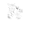 Craftsman 917270643 seat assembly diagram