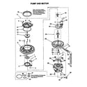 KitchenAid KUDS25SEAL0 pump and motor diagram