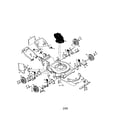 Craftsman 917387205 rotary lawn mower diagram