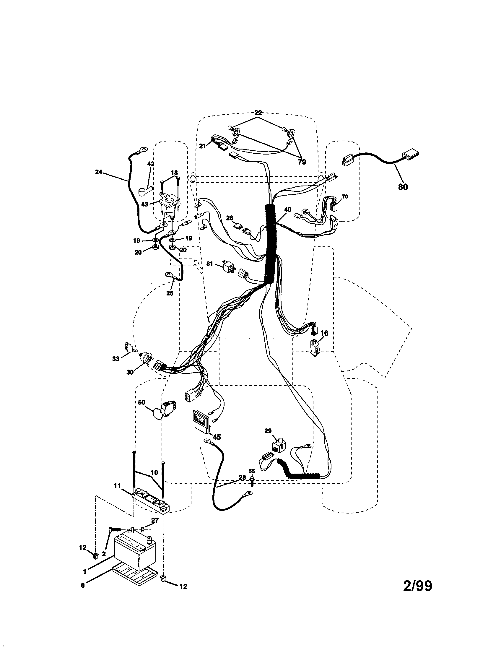 Craftsman 917272140 electrical diagram
