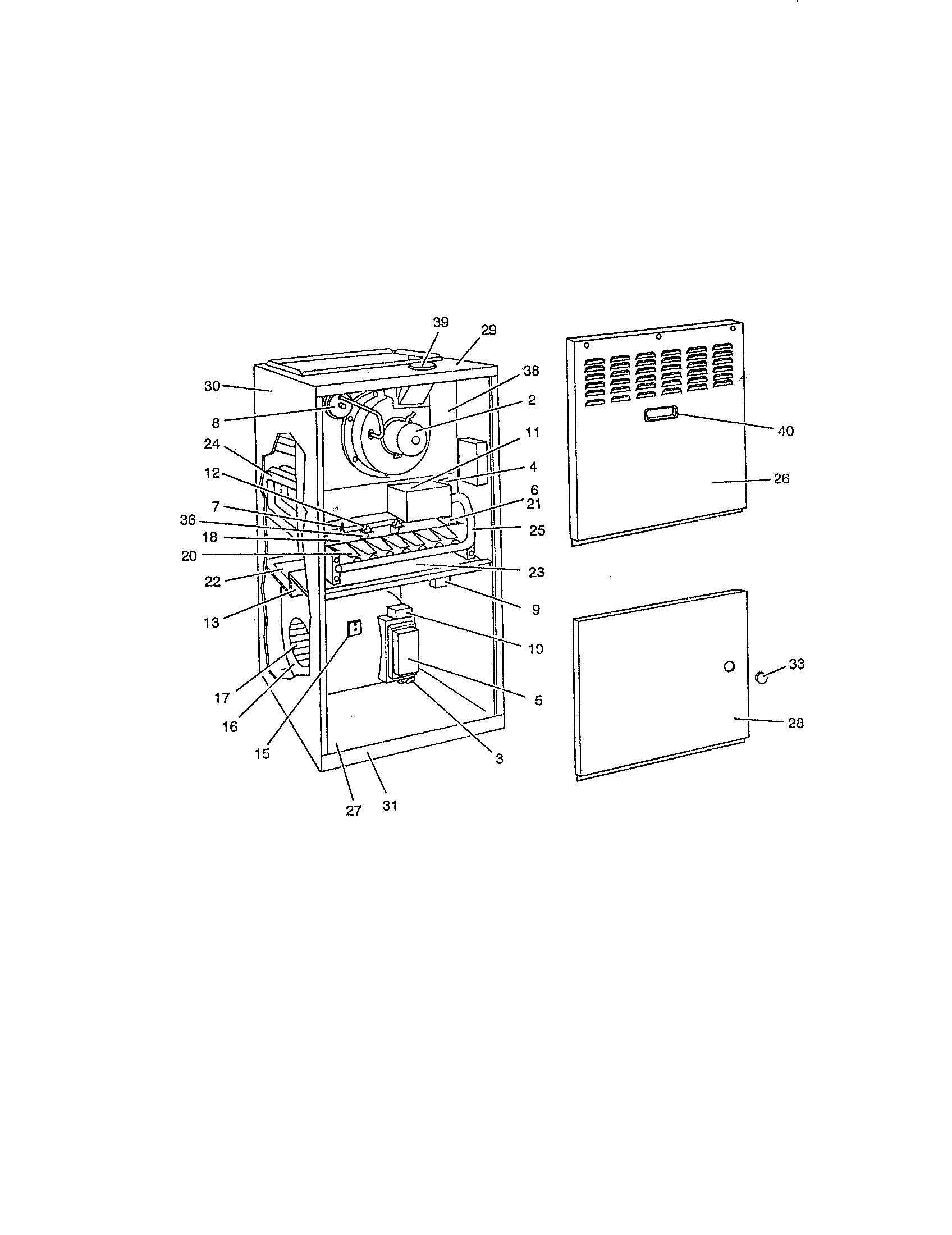 York P1DUC16N09601 fig. 2 diagram