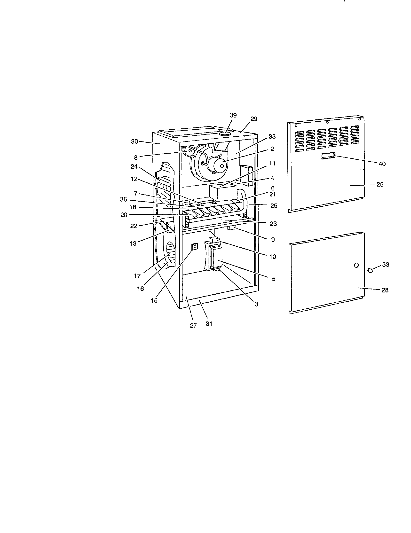 York P1DUC20N09601 fig. 2 diagram