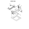 Kenmore 11020412990 control panel diagram
