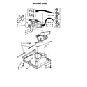 Kenmore 11020412990 machine base diagram