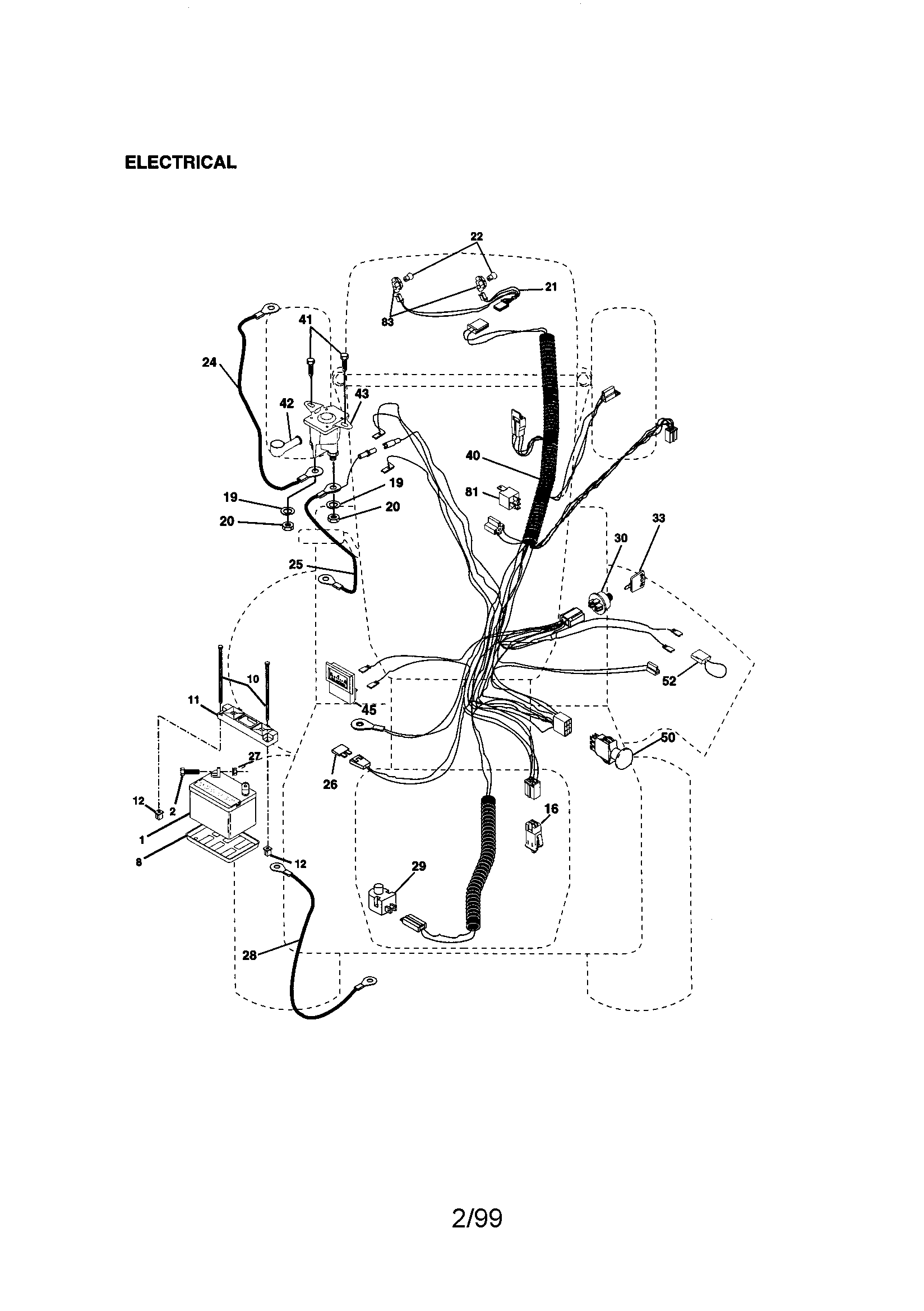 Craftsman 917273061 electrical diagram