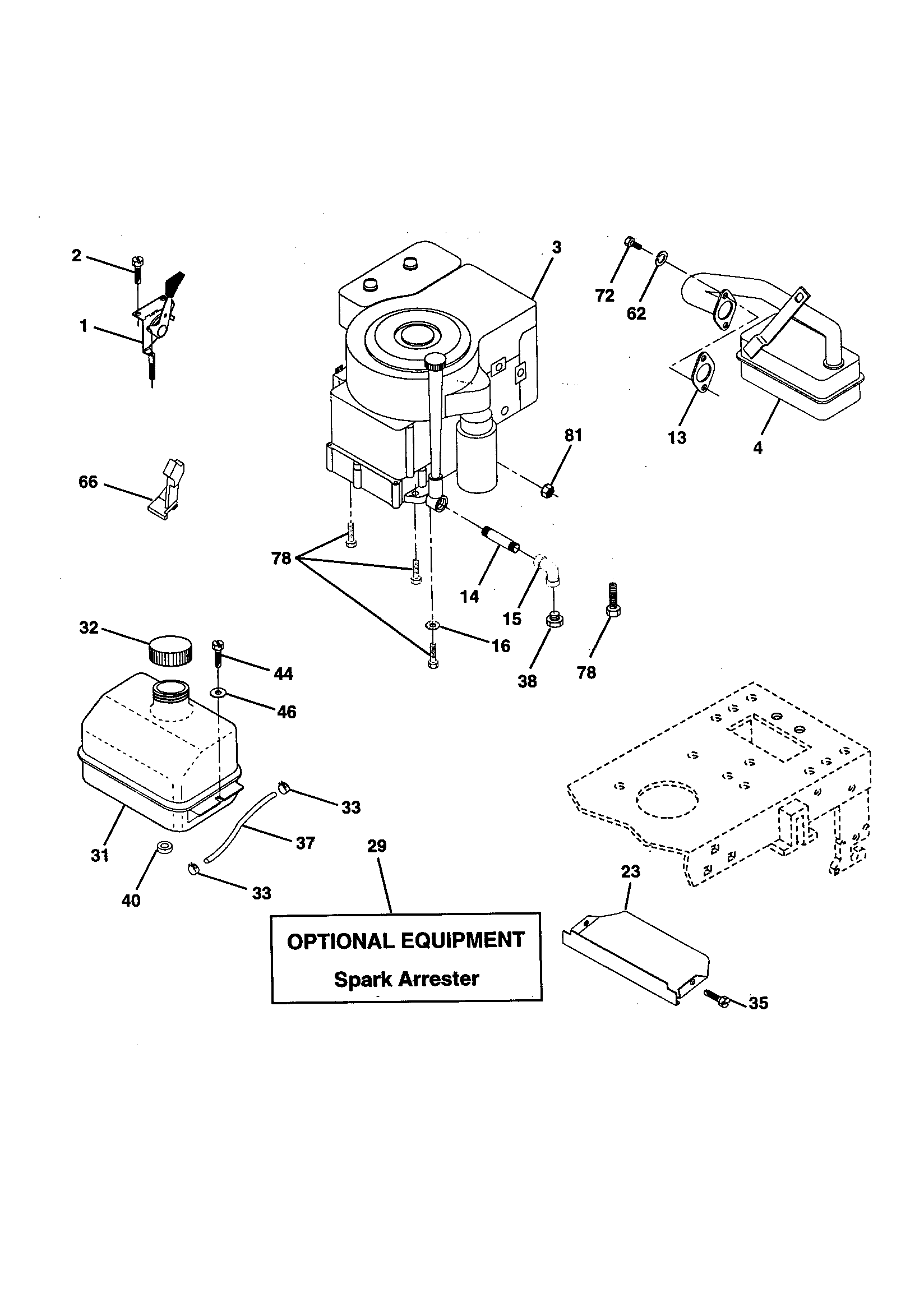 Craftsman 917259140 engine diagram
