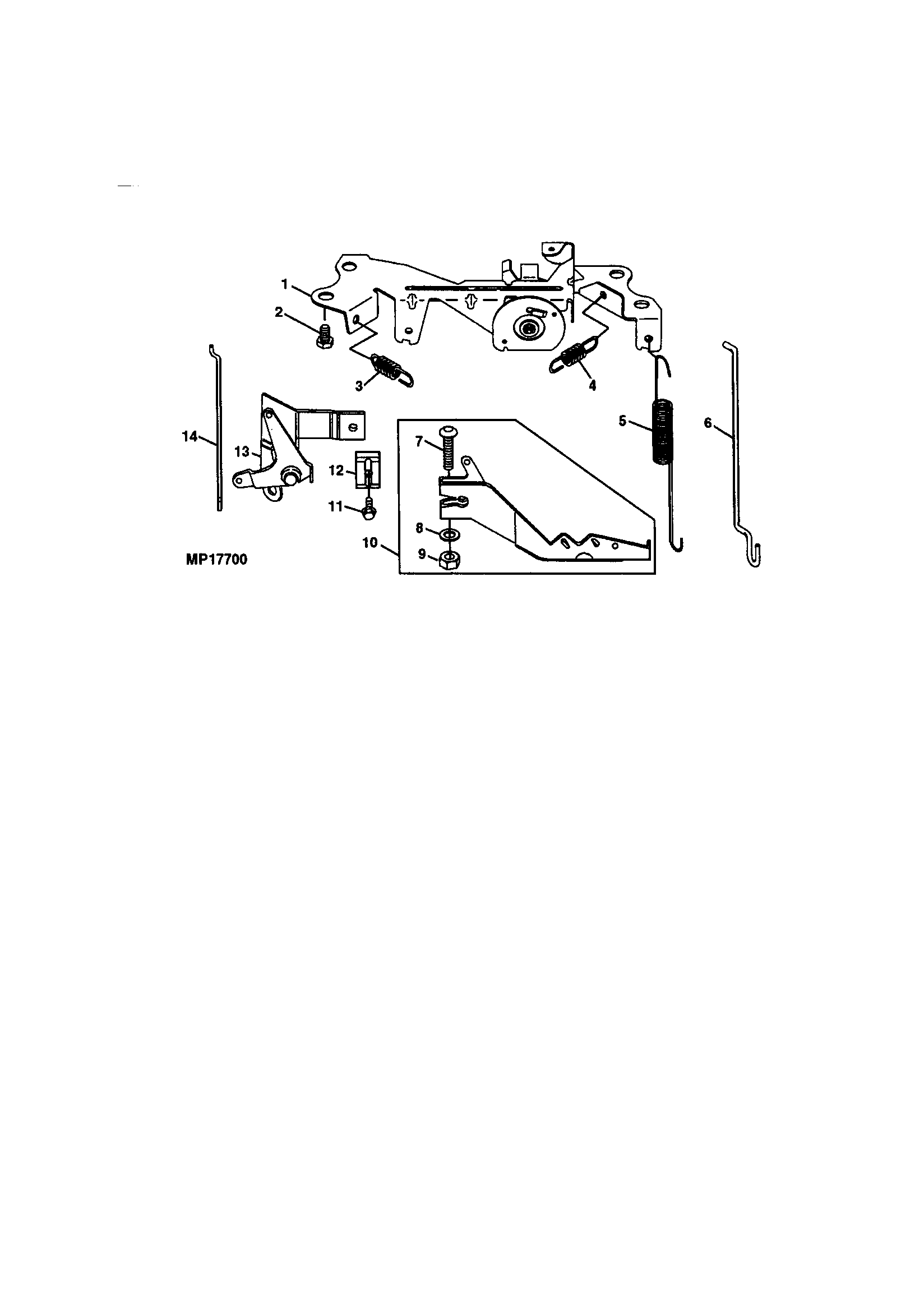 Sabre M02048HXXXXXX governor linkage diagram