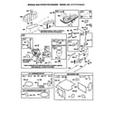 Briggs & Stratton 311777-0144-E1 carburetor/air cleaner diagram