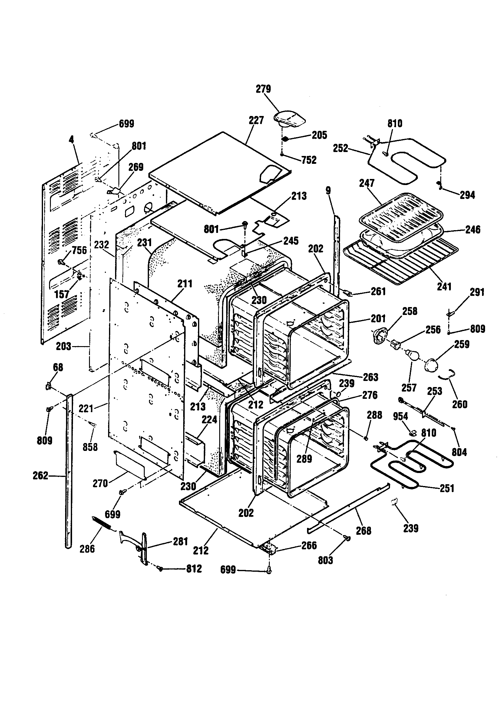 Kenmore 91141389890 body diagram