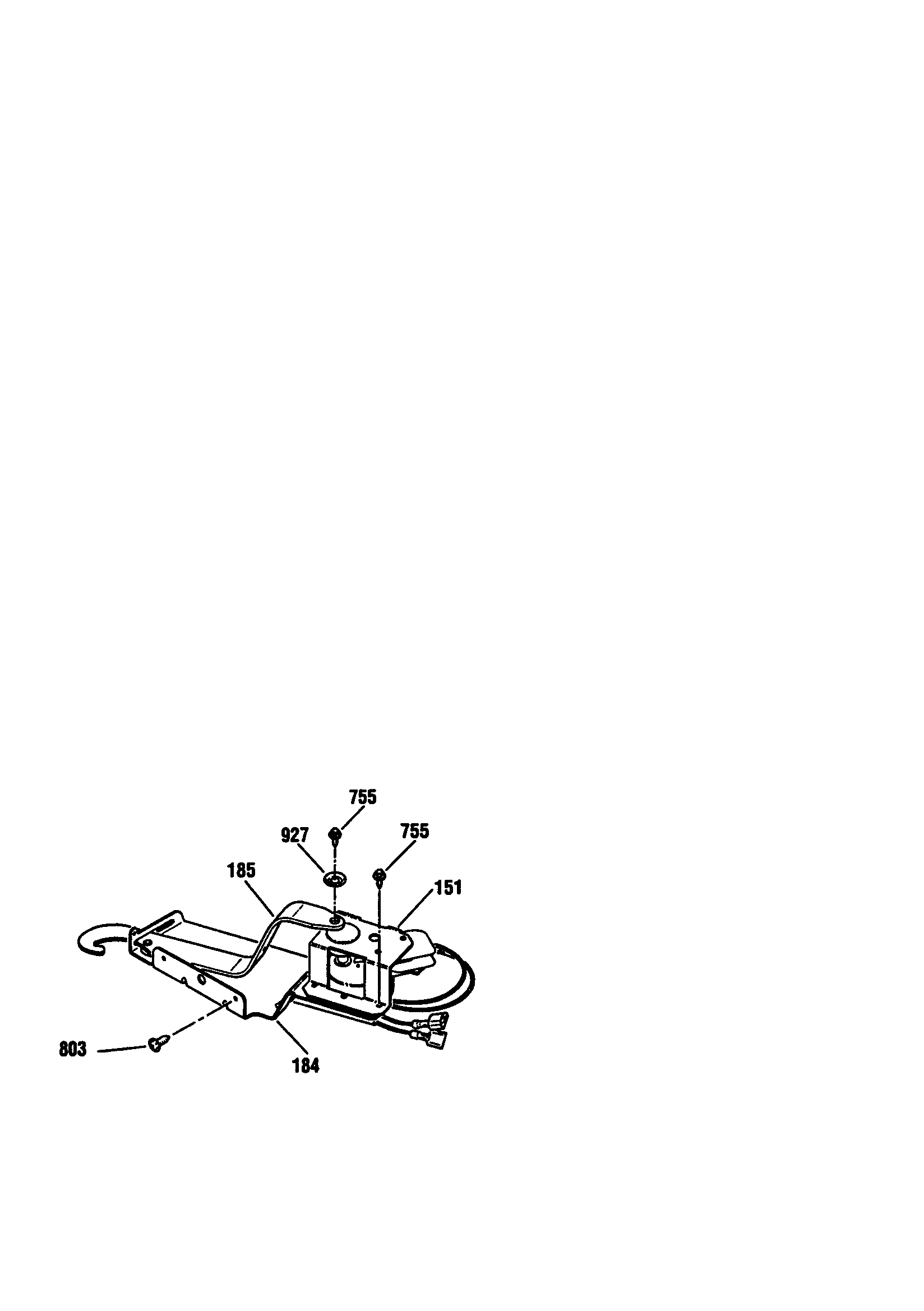 Kenmore 91141389890 door lock diagram