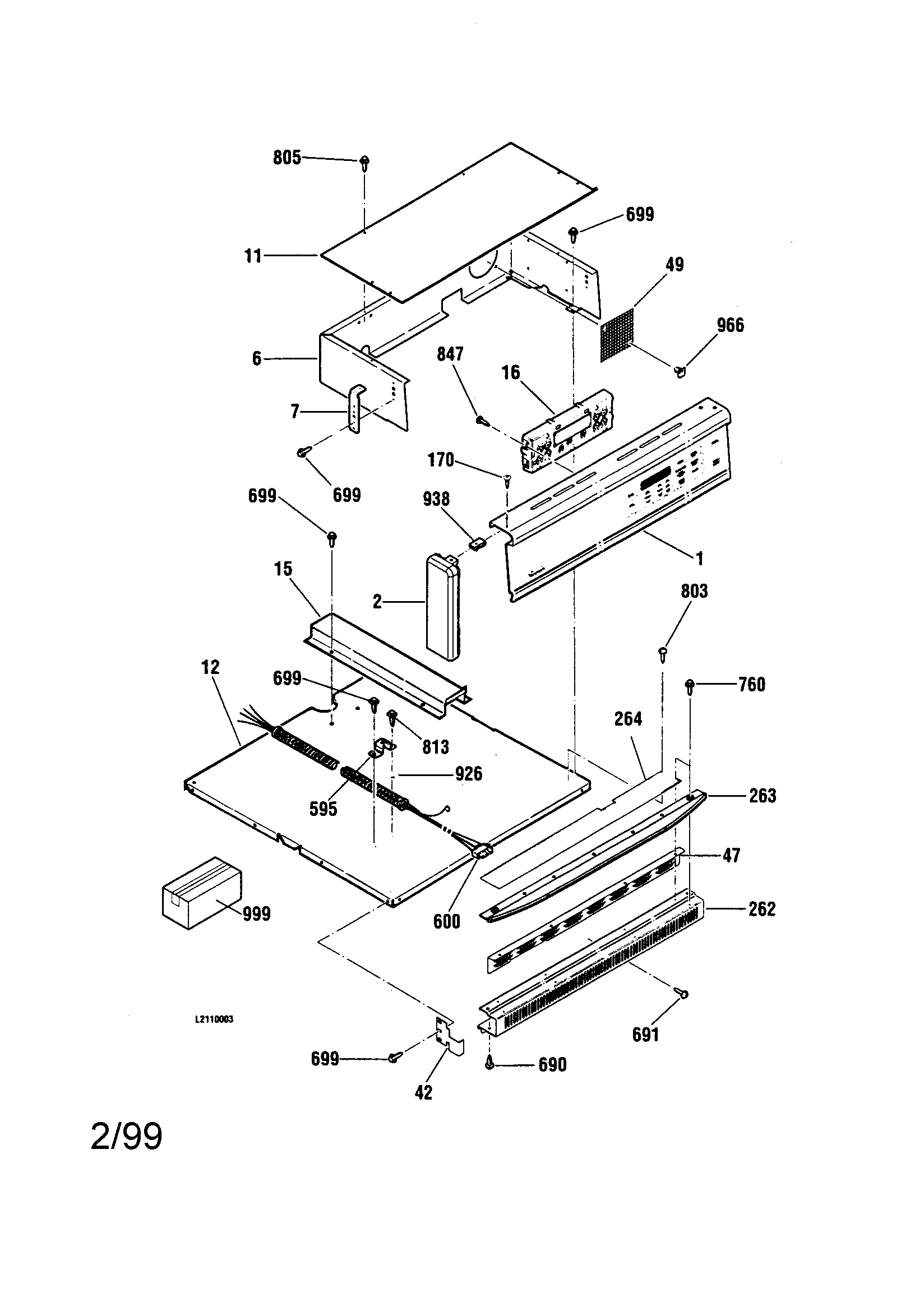 Kenmore 91140169792 control diagram