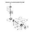 Whirlpool LSQ8243HQ0 brake/clutch/gearcase/motor/pump diagram