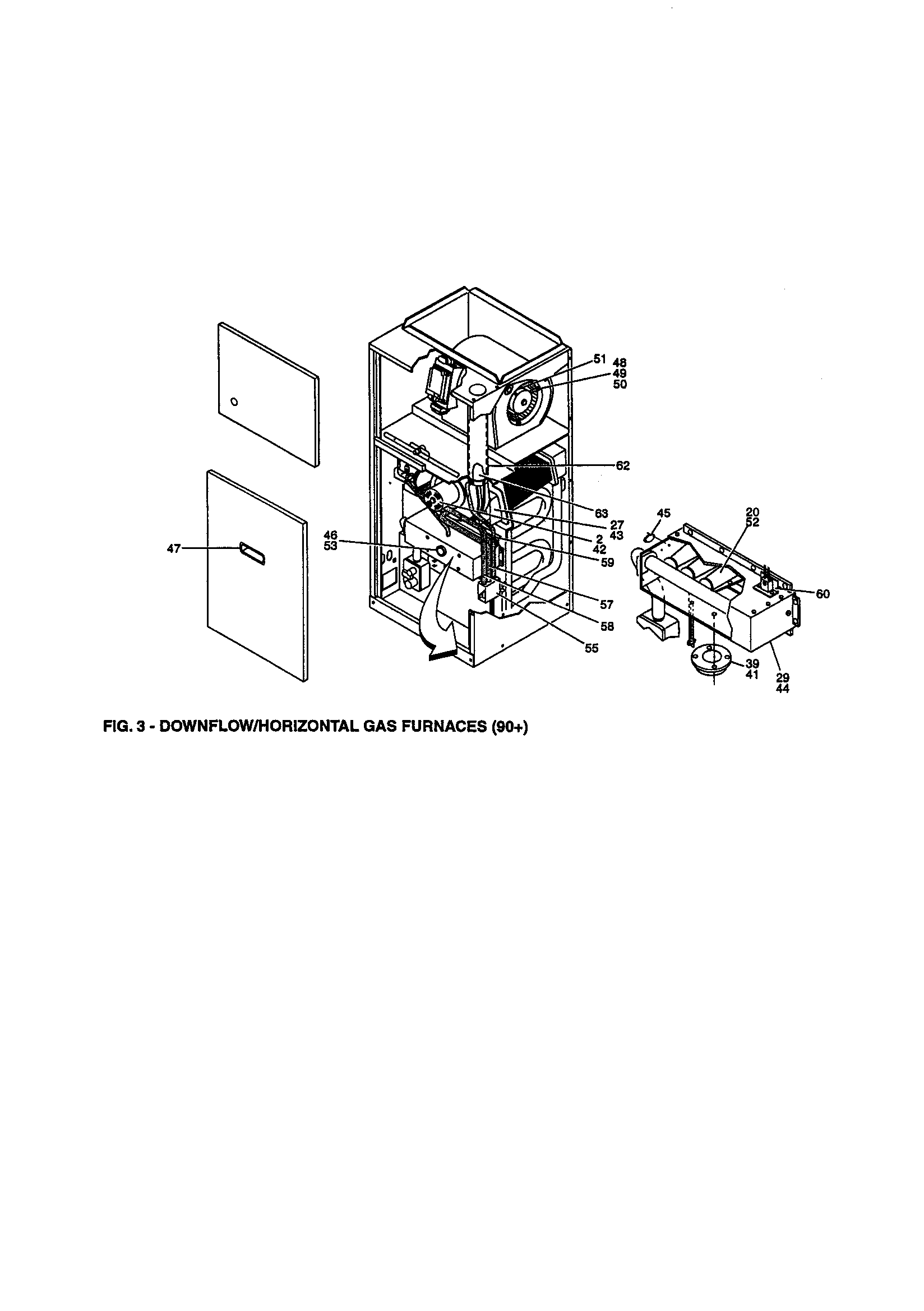 York P3DHA08N03701 fig. 3 diagram