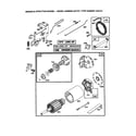 Craftsman 917270514 motor and drive starter diagram
