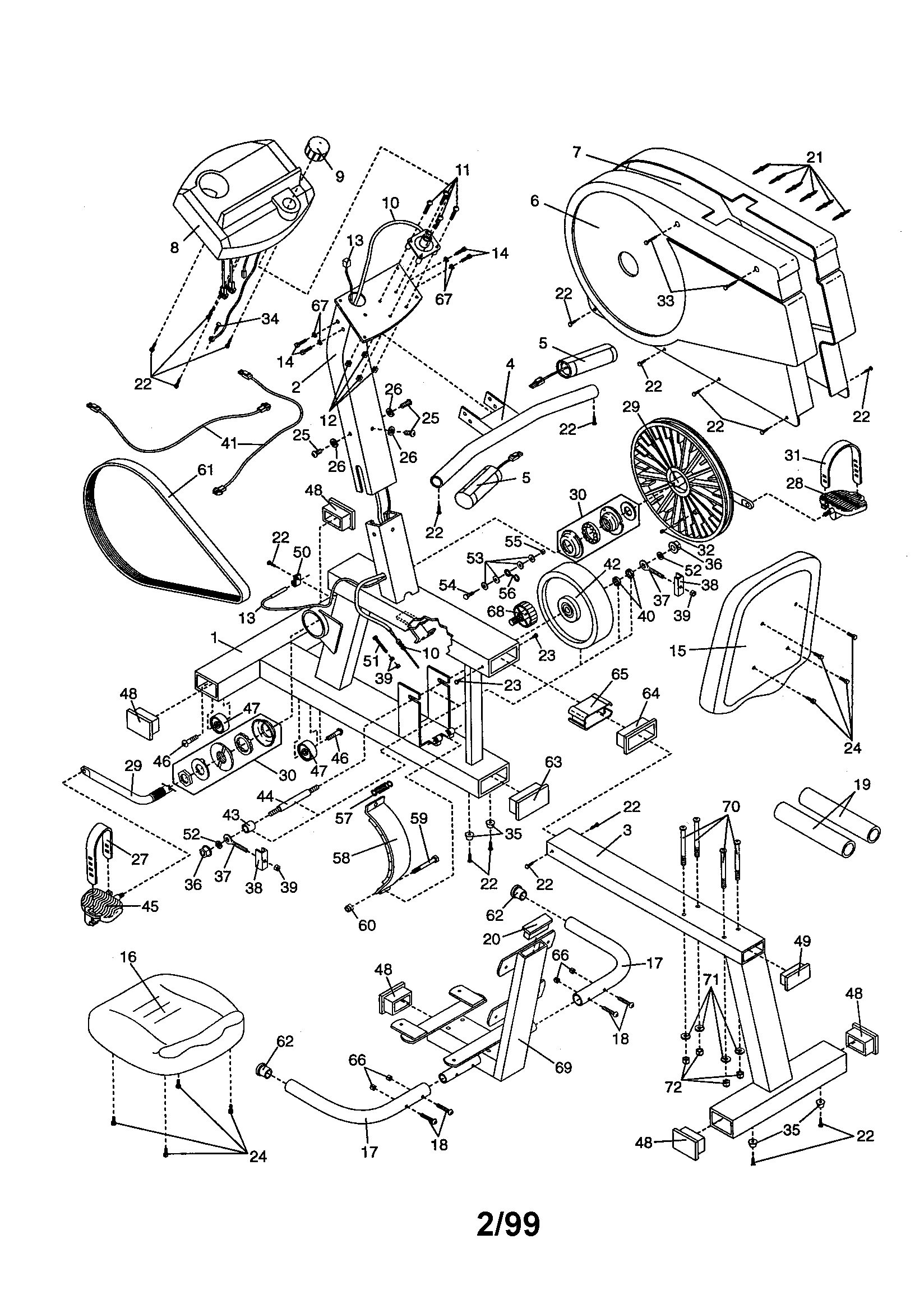 Proform 831288282 unit parts diagram