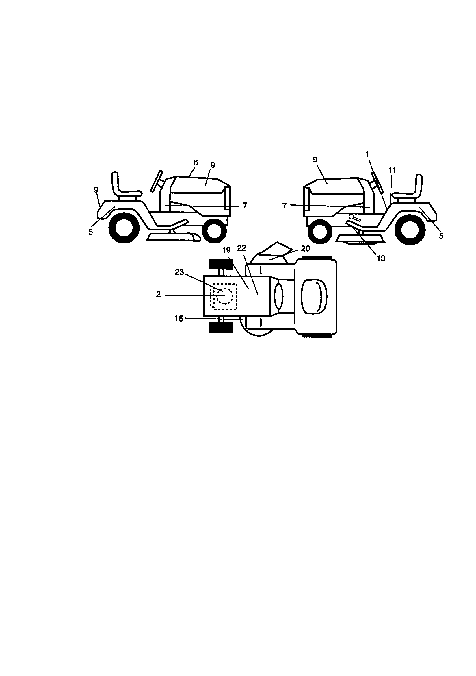 Craftsman 917270773 decals diagram
