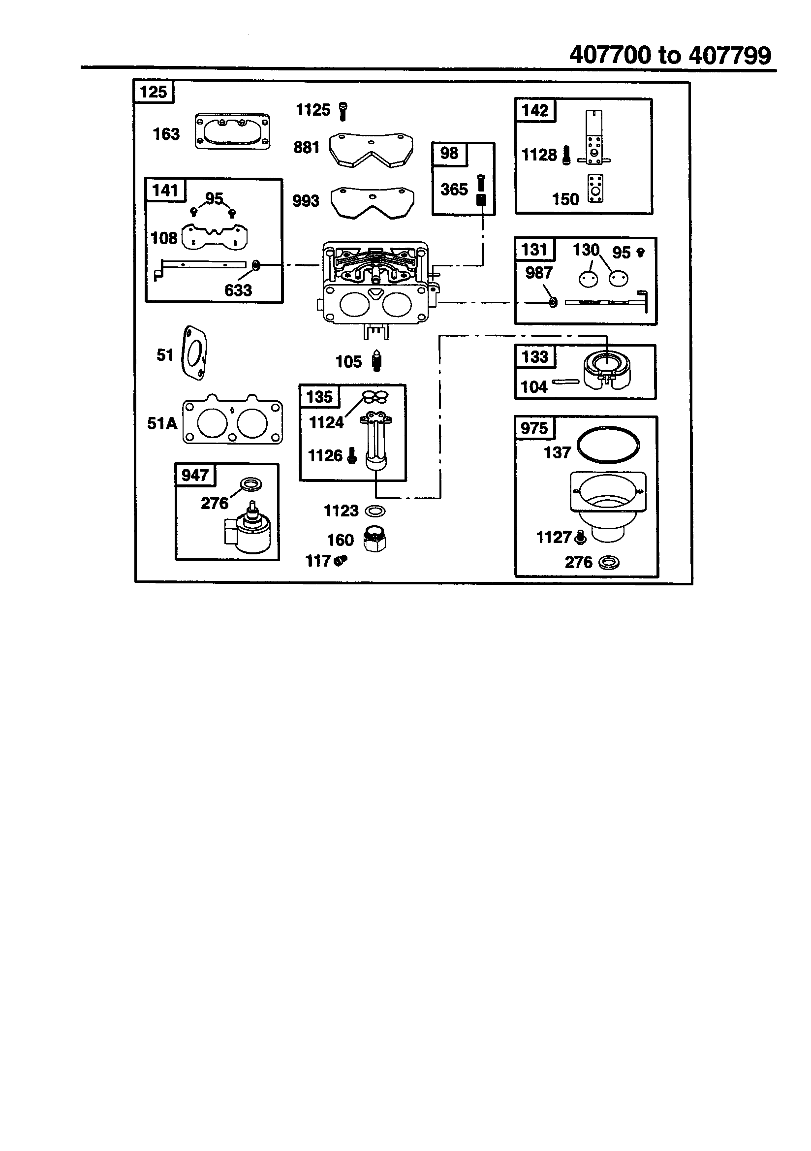 Briggs & Stratton 407777-0128 carburetor diagram