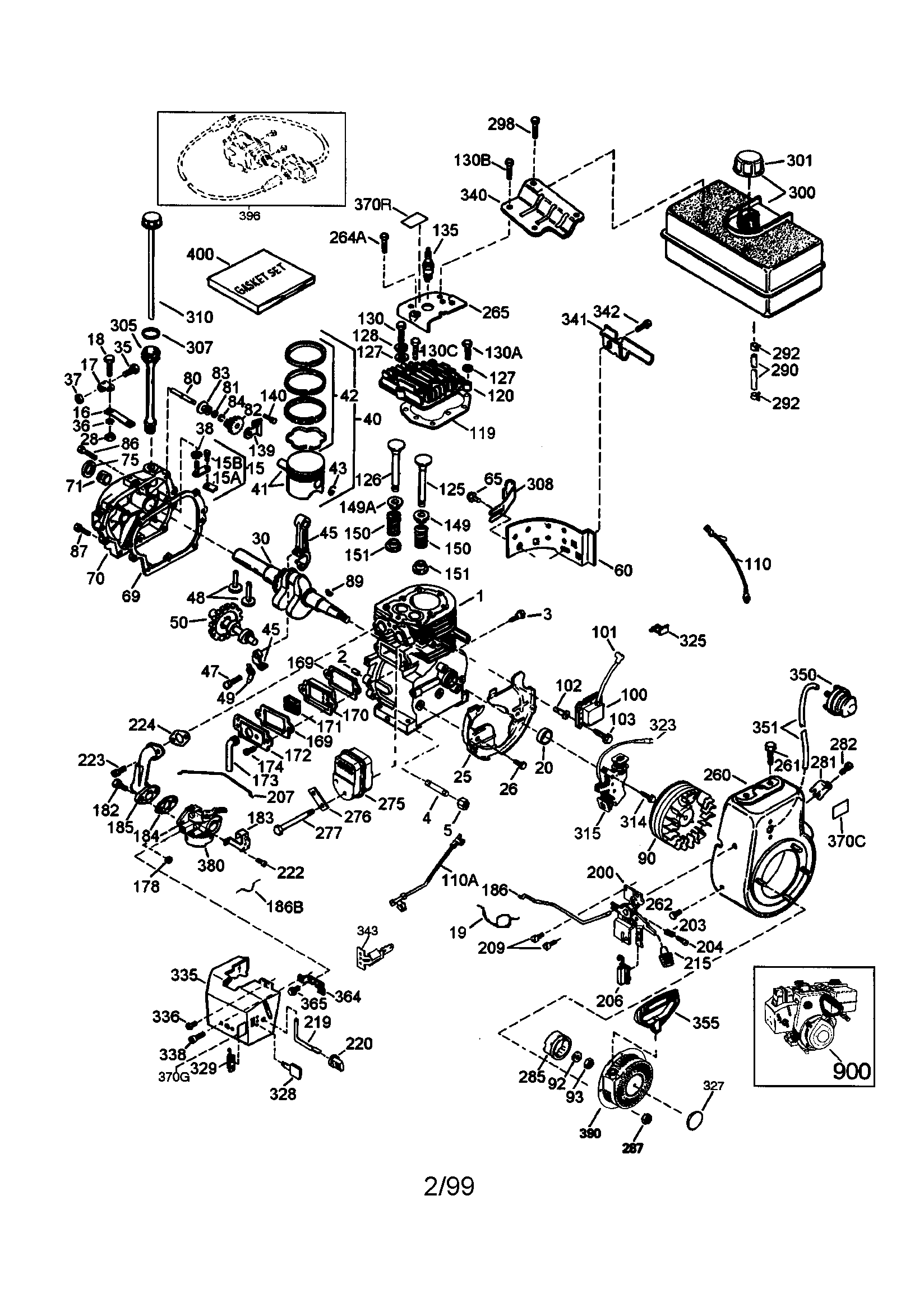Craftsman 536881110 craftsman 4-cycle engine diagram