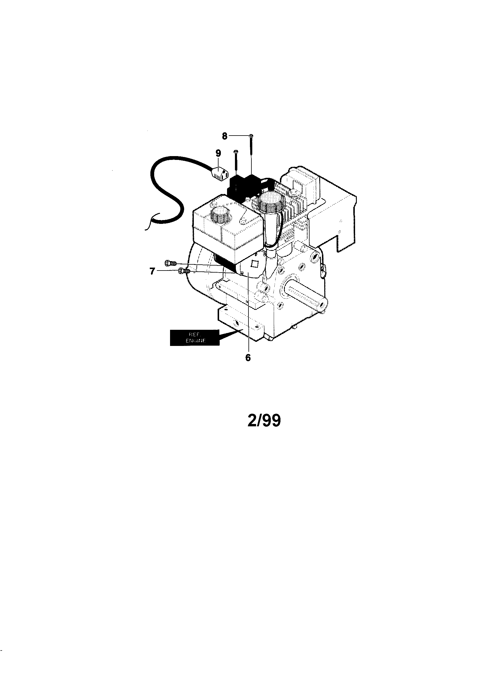 MTD 624804X81 electric start assembly diagram