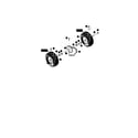 Murray 624504X6 wheels diagram