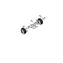 Murray 627104X8A wheels assembly diagram