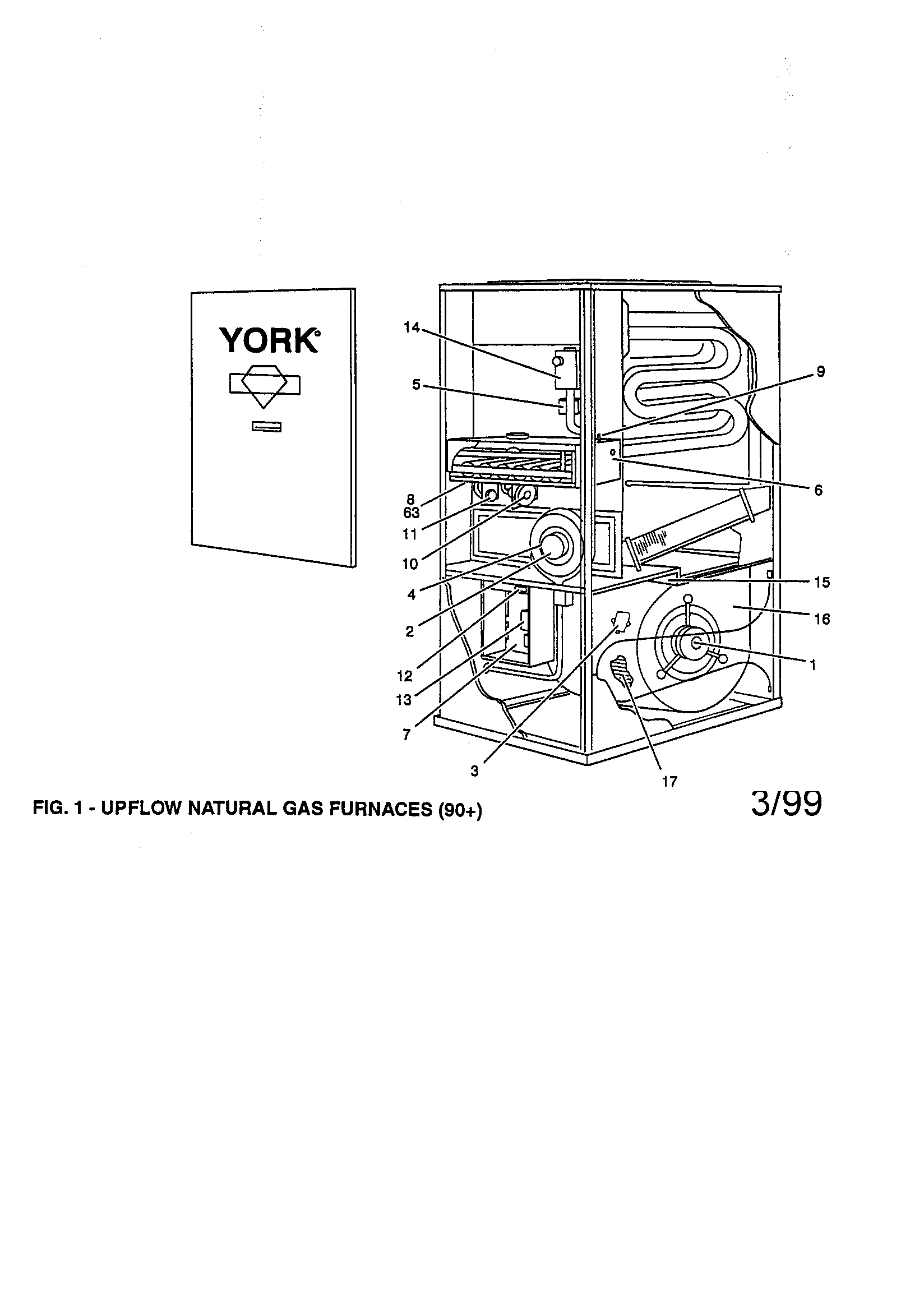 York P3URB12N07501C fig. 1 diagram