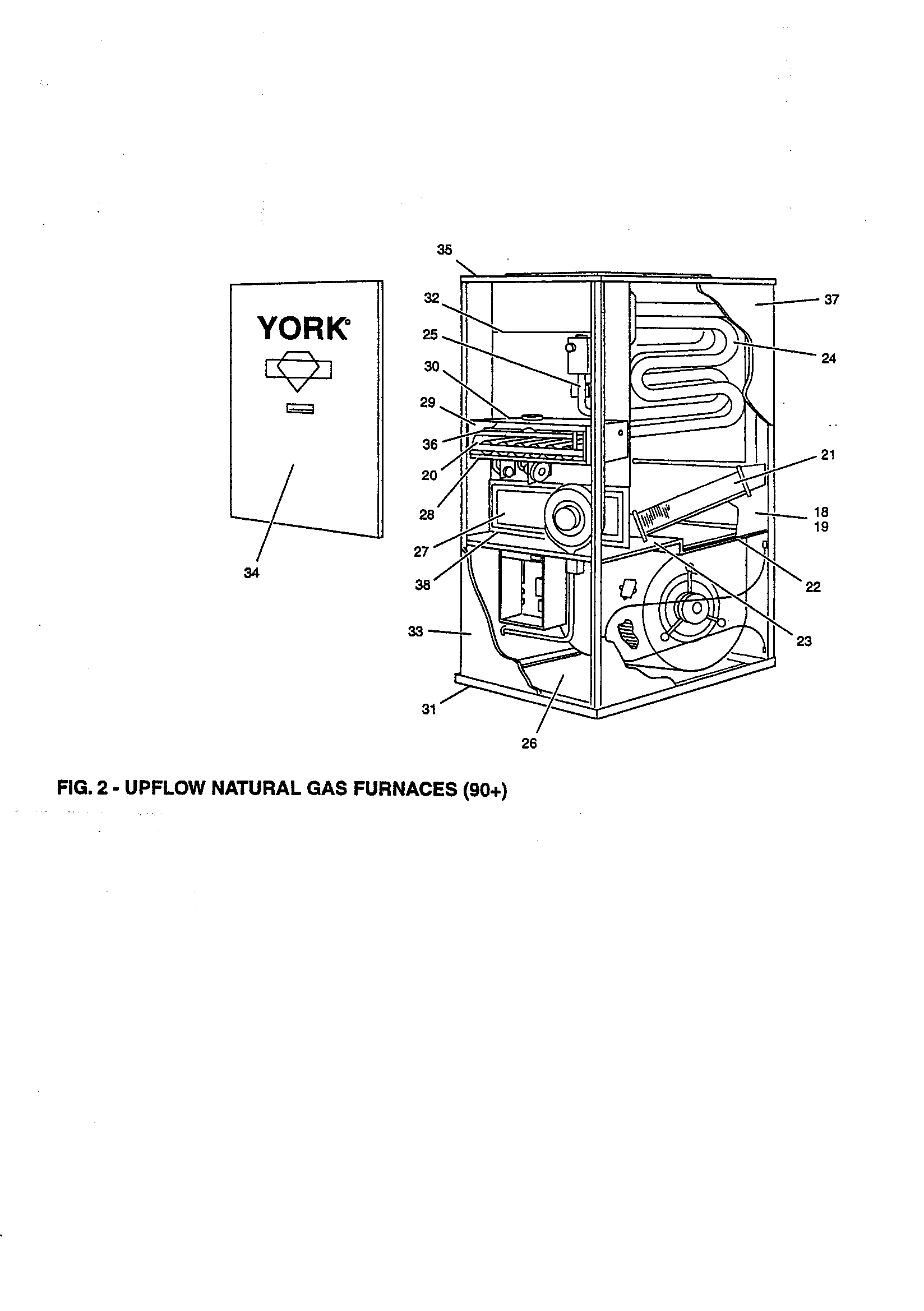 York P3URB12N07501C fig. 2 diagram