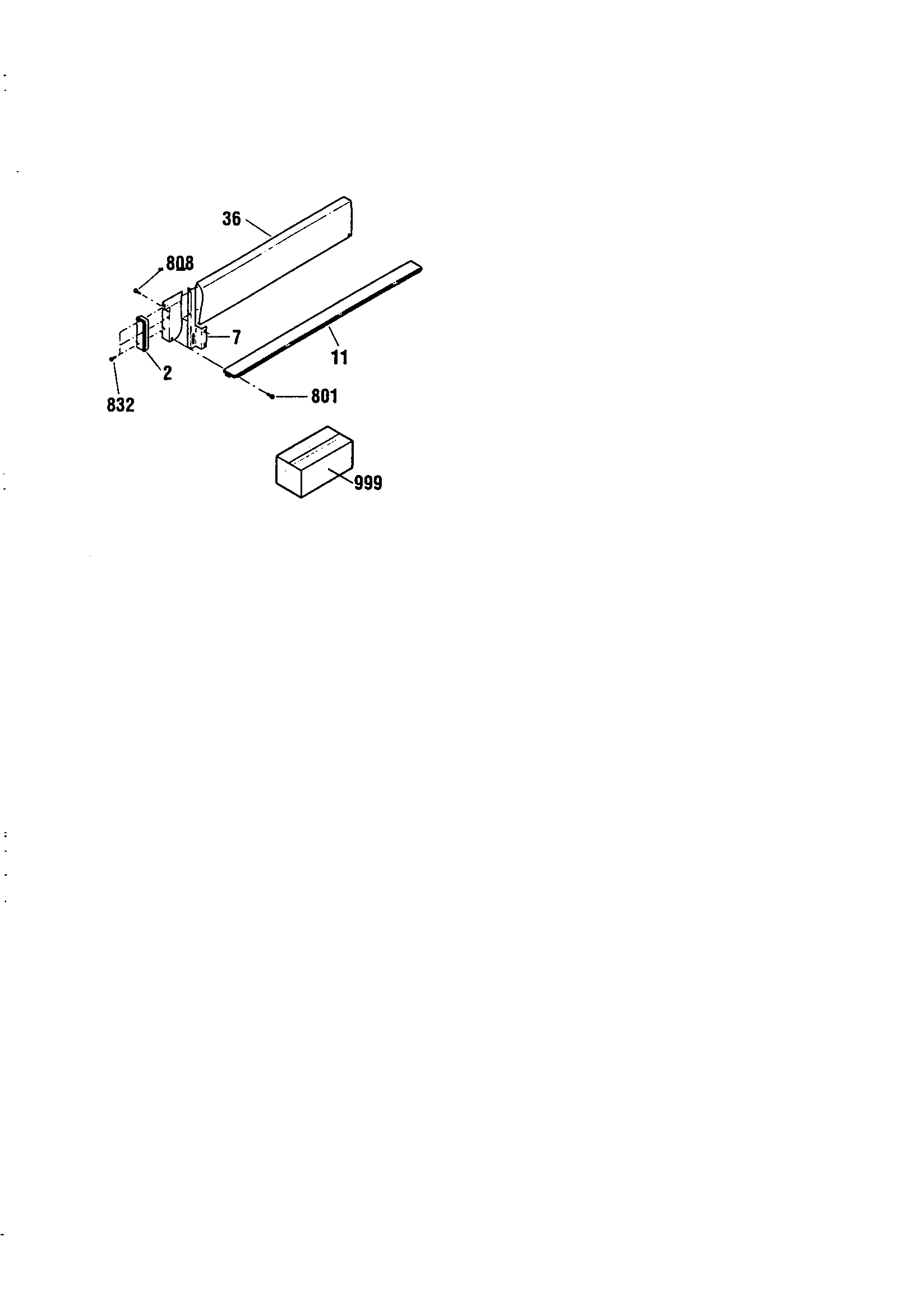 Kenmore 91146566892 optional 4" backsplash diagram