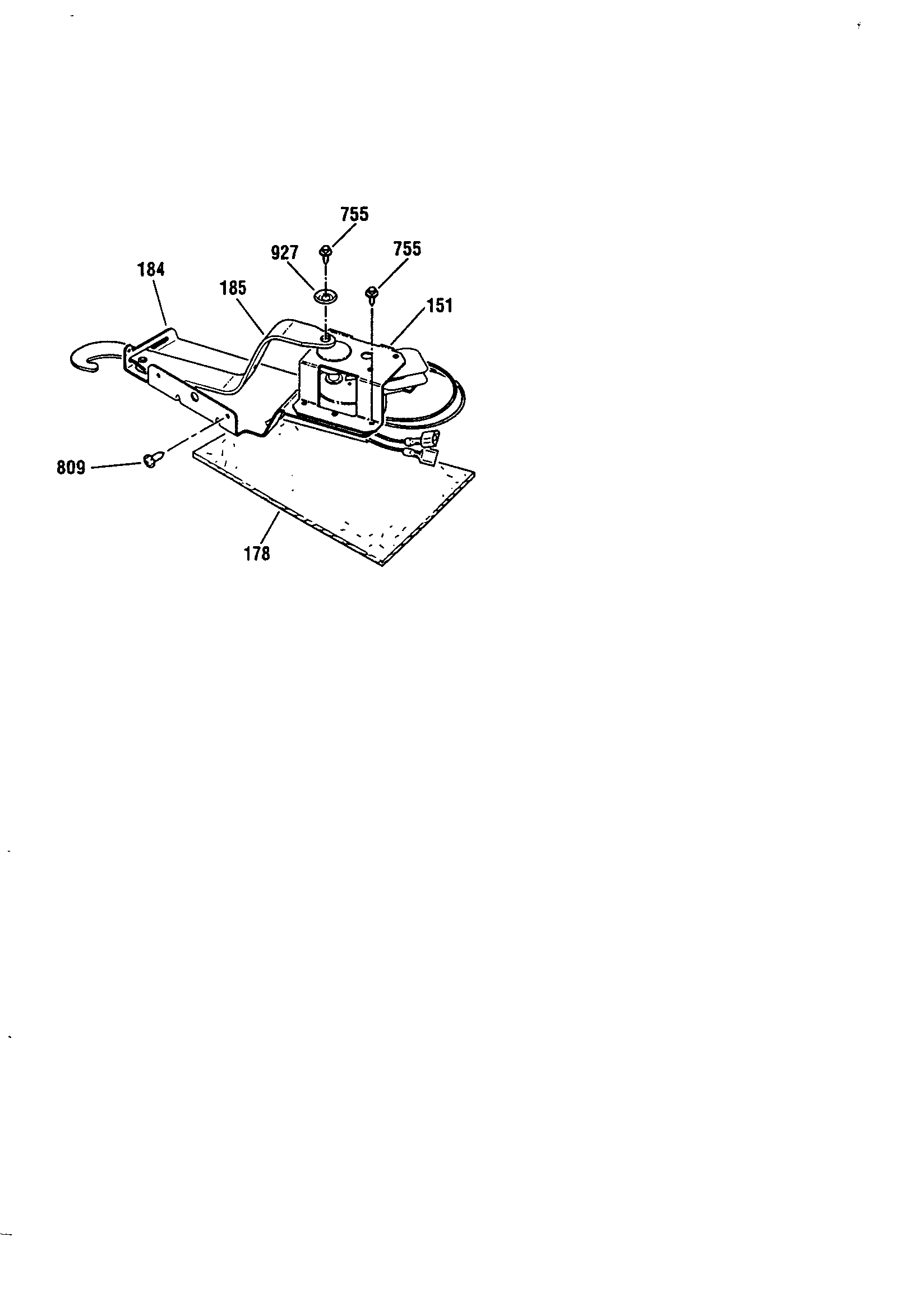 Kenmore 91146566892 door lock diagram