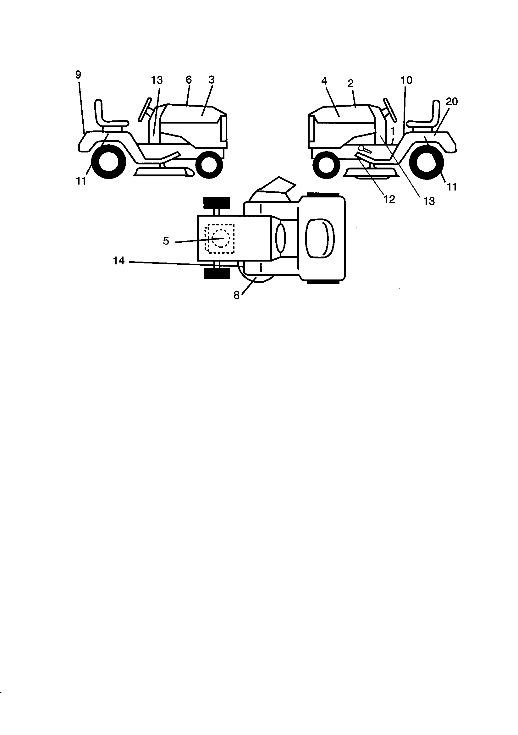 Craftsman 917270651 decals diagram