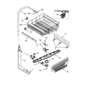 Kenmore 66515831794 upper dishrack and water feed diagram